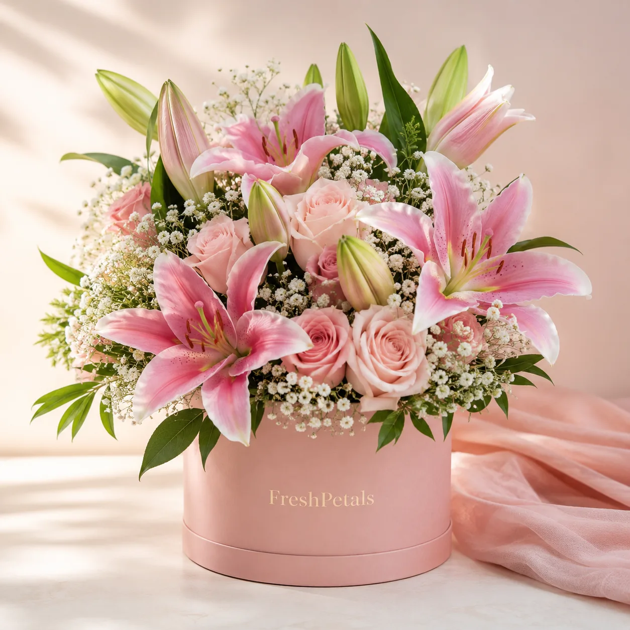 Pink Serenity Flowerbox