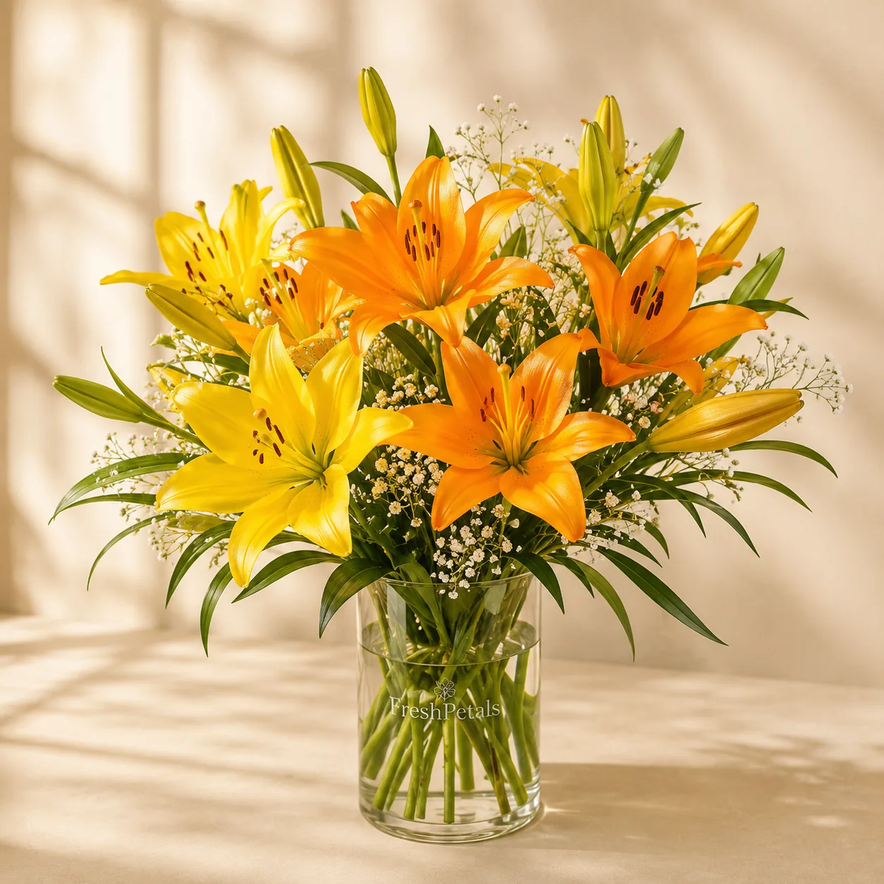 Sunrise Asiatic Vase